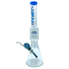 AFM The Reversal Tree Color Lip Beaker Bong in Blue - 18" with Tree Percolator