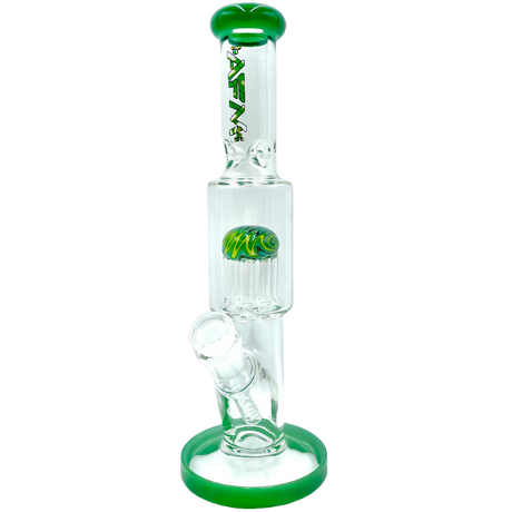 AFM The Reversal Tree Mini 11" Bong in Green with Tree Percolator and Straight Design
