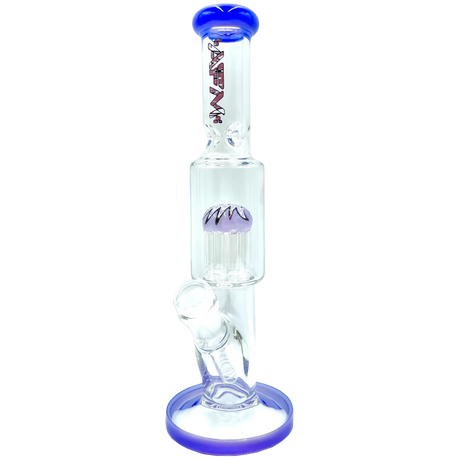 AFM The Reversal Tree Mini Bong in Purple, 11" Tall with Tree Percolator, Front View on White Background