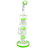 AFM The Third Arm 11.5" Bong in Slime variant with Tree Percolator, Glass on Glass Joint, front view on white background