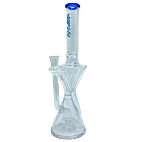 AFM The Time Recycler Rig - 12" in Blue with Showerhead Percolator - Front View