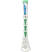 AFM The Triple Hitter 9mm 21" Beaker Bong with Tree Percolator in Mint - Front View