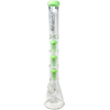 AFM The Triple Hitter 9mm Beaker Bong 21" with Tree Percolator and Slime Accents