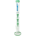 AFM - The Triple Ripper - 21" Clear Straight Bong with Triple Percolator Design