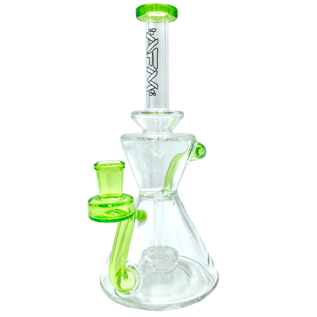 AFM The Tulip Recycler 8.5" Dab Rig with Borosilicate Glass and Recycler Percolator - Front View