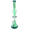 AFM The Ufo Pyramid Freezable Coil Bong in Mint - 16" Tall with Percolator