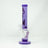 AFM Upsidedown Beaker Bong in Purple, 14" Tall, Thick Borosilicate Glass, Front View