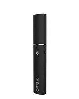 Airistech Airis 8 Dip N Dab Vaporizer in Black - Front View, Portable and Compact Design
