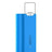 Airistech Airis J Vaporizer in blue, portable zinc alloy body, front view on white background