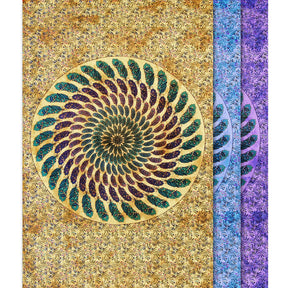 Large Angel Furs Feathers Tapestry with vibrant colors and intricate patterns, perfect for home decor