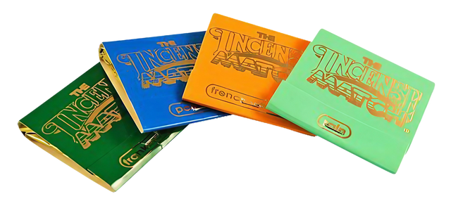 Assorted Scent Incense Matchbooks in 50 Pack, Compact and Portable, Made in USA