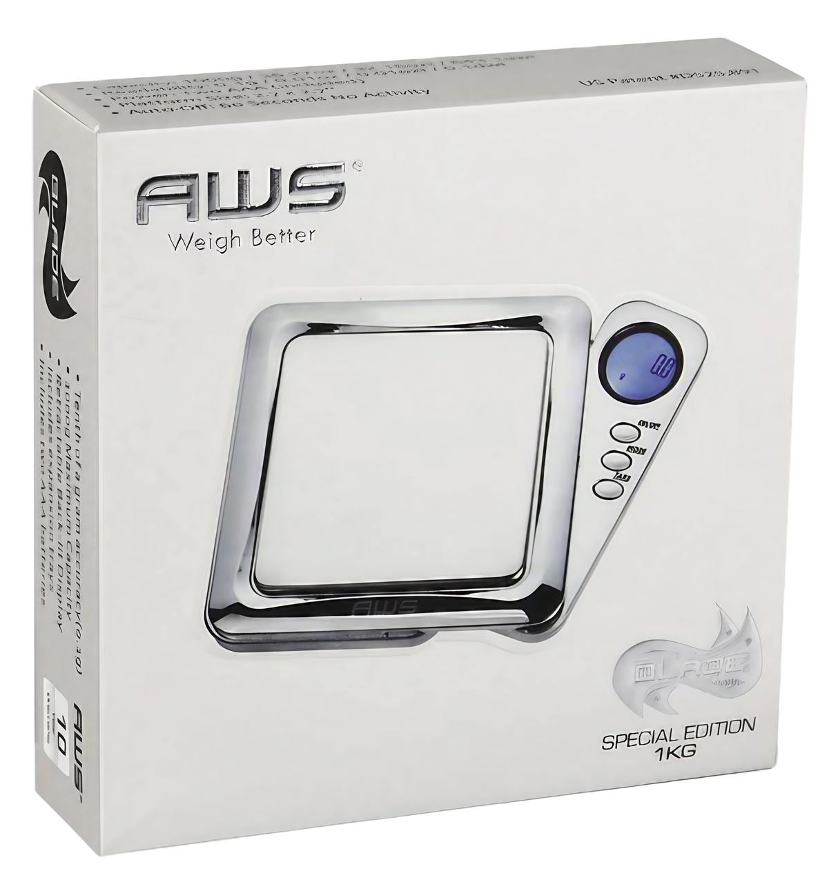 AWS 1kg Digital Pocket Scale Series - American Weigh Scales