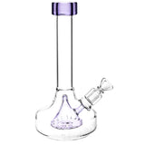 Beam Me Up Wide Base Water Pipe | Purple