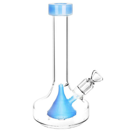 Beam Me Up Wide Base Water Pipe | Blue