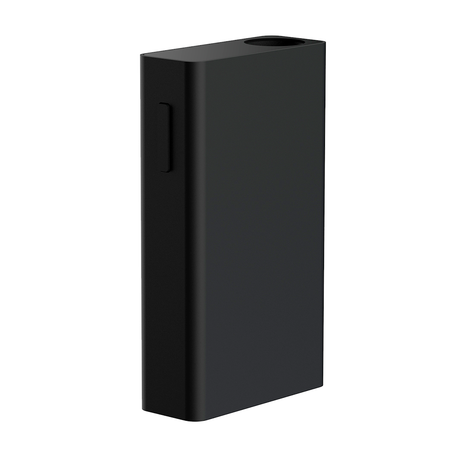 Cartisan Black Box Neo vaporizer in sleek black, portable and smart design, front view on white background