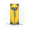 Honeybee Herb OVAL DAB TOOL in Blue - Front View on Branded Packaging
