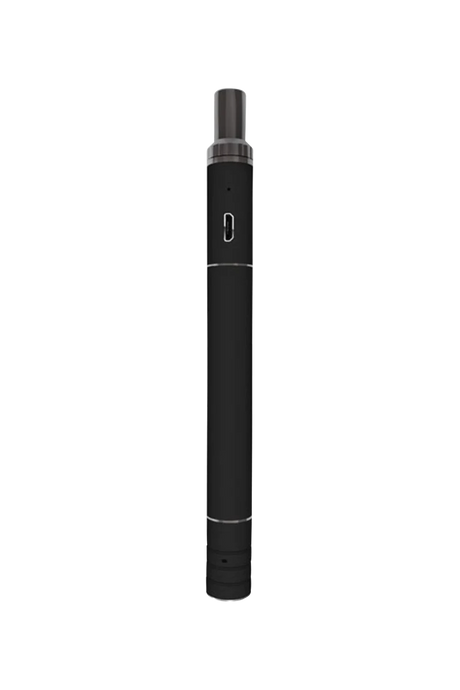 Boundless Terp Pen Vaporizer in black, portable ceramic & steel design, battery-powered for concentrates