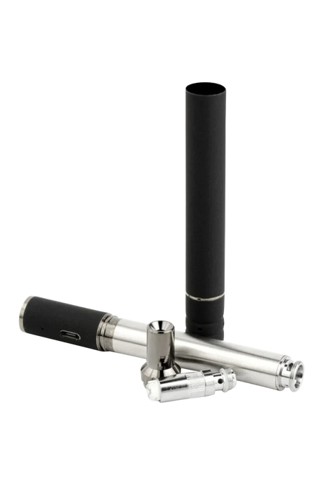 Boundless Terp Pen Vaporizer, sleek steel design, portable battery-powered, for concentrates