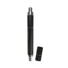 Boundless Terp Pen XL Vaporizer in black, portable dab straw design, side view on white background
