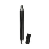 Boundless Terp Pen XL Vaporizer in black, portable dab straw design, side view on white background