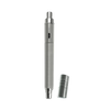 Boundless Terp Pen XL Vaporizer in Silver, Portable Dab Straw Design with Cap Off