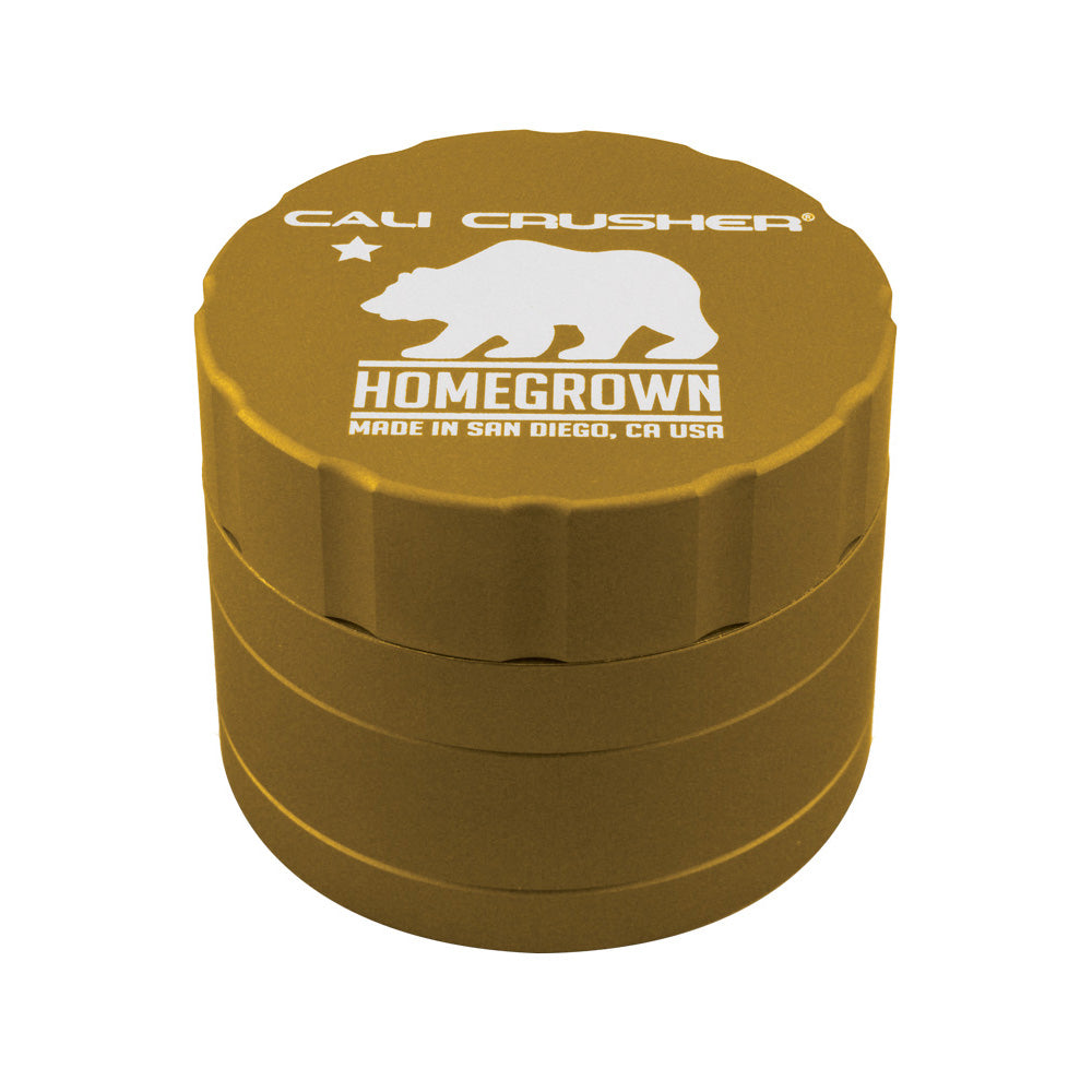 Cali Crusher Homegrown 4pc Grinder | Gold