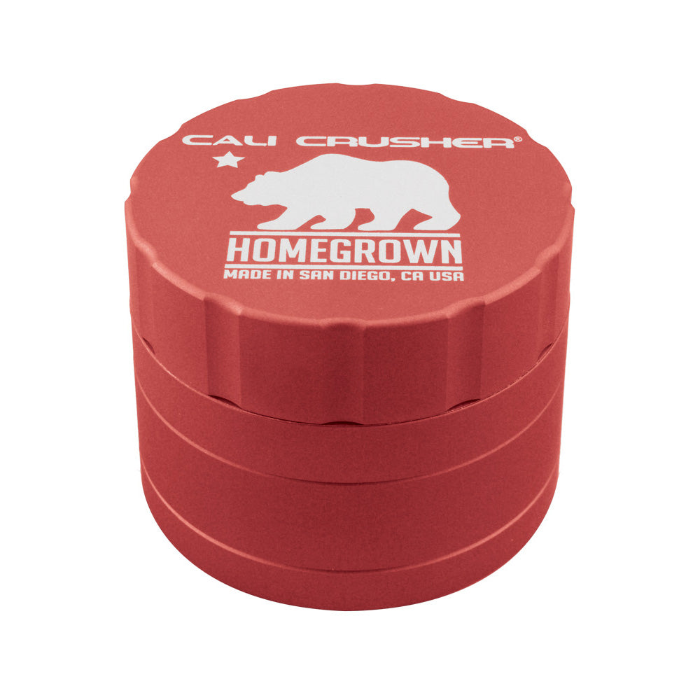 Cali Crusher Homegrown 4pc Grinder | Red