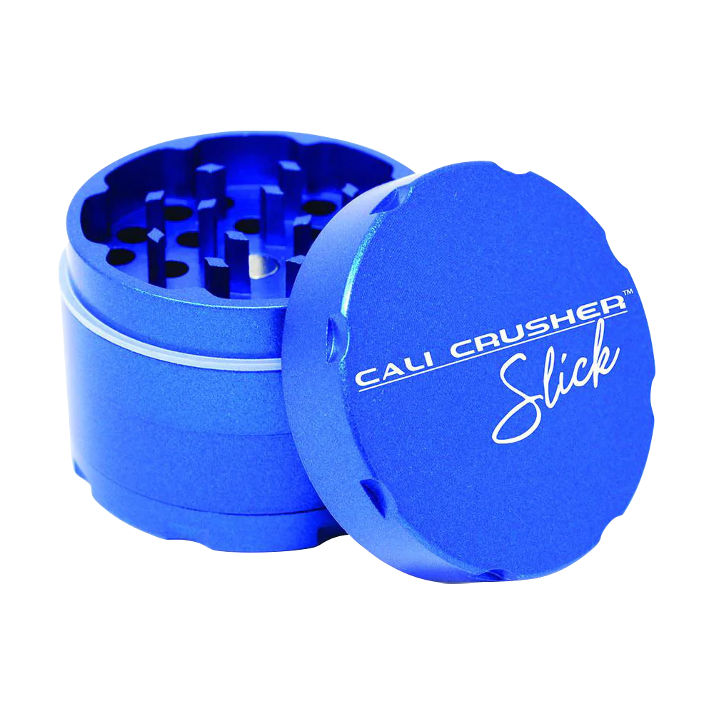 Cali Crusher OG Slick 4 Piece 2.5 inch Herb Grinder in Teal