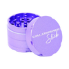 Cali Crusher OG Slick 4-Piece Nonstick Grinder in Purple with Textured Grip