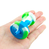 PILOT DIARY Silicone Carb Cap with Glass Bowl Screen in Hand - Durable & Portable