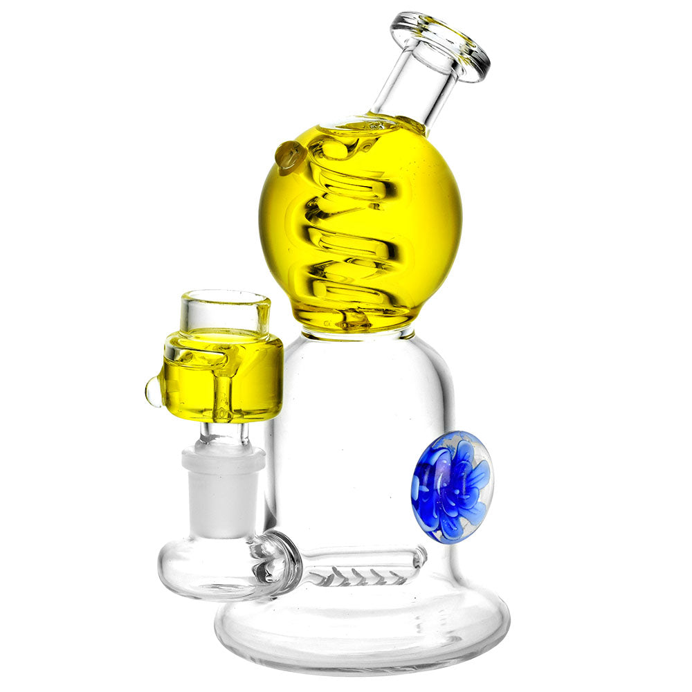 Citrus Twist Glycerin Bong | Yellow