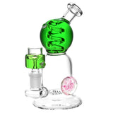 Citrus Twist Glycerin Bong | Green