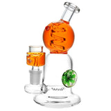 Citrus Twist Glycerin Bong | Orange