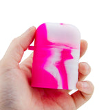 PILOT DIARY Silicone Dugout One Hitter Set in Pink, Handheld Size, Easy to Carry