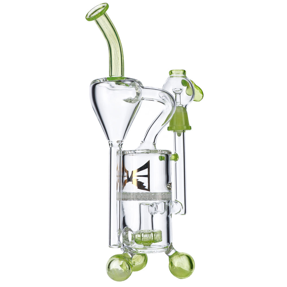 EVOLUTION Cyclone 9.75" Dab Rig with Inline Percolator - Front View