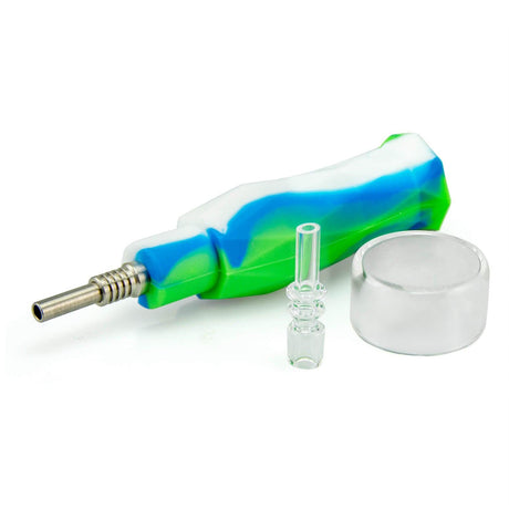 PILOT DIARY Mini Nectar Collector Kit with Titanium Tip and Glass Dish - Front View