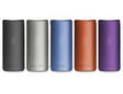 DaVinci MIQRO Vaporizers in five colors, compact design, front view on white background