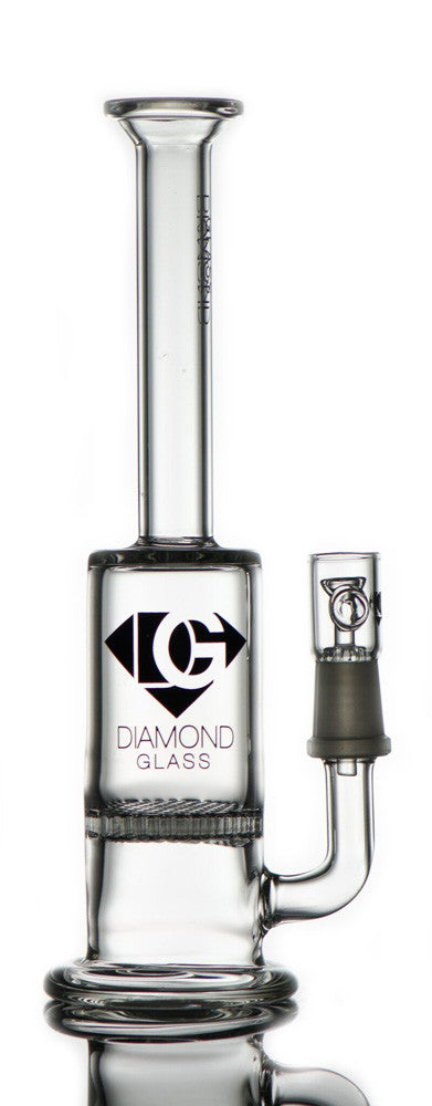 Diamond Glass - Honeycomb Perc Direct Inject Dab Rig | Dank Geek
