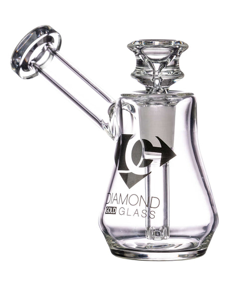 Diamond Glass - Naturally Aspirated Gavel Bubbler | Dank Geek