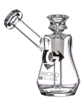 Diamond Glass - Naturally Aspirated Gavel Bubbler | Dank Geek