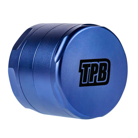 Blue Diamond-Shaped Teeth Grinder by Valiant Distribution, 4-Part, Compact Design