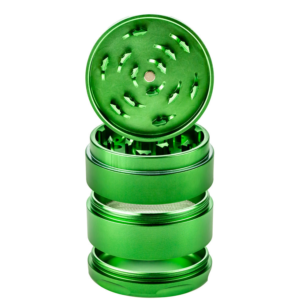Valiant Distribution 6-Pack Diamond Teeth Grinder Set in Green, Compact and Portable