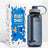 PILOT DIARY POTO Water Bottle Bong in Grey - Front View with Packaging