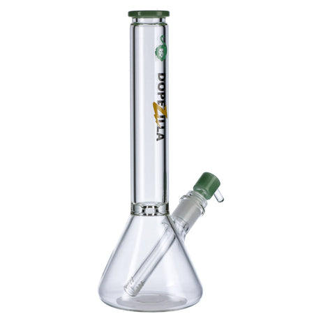 Dopezilla Chimera Beaker Water Pipe, 12 inch, Borosilicate Glass with 45 Degree Joint