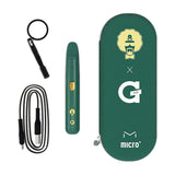 Dr. Greenthumb's x G Pen Micro+ Vaporizer Kit with Charging Cable and Case