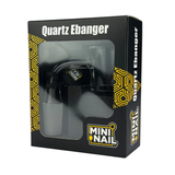 MiniNail E-nail Quartz Ebanger in packaging, front view, essential dab rig accessory