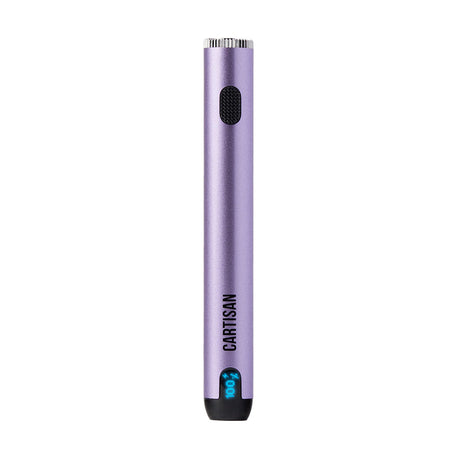 Cartisan Pro Pen 900 Vaporizer in Purple, Front View with Sleek Design and USB Charging