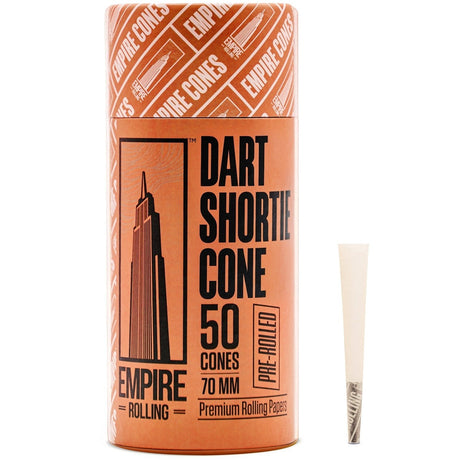 Empire Rolling Papers Ultra Smooth Dart Cones, 50 Count pack, Front View