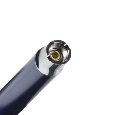 Helio Supply Dual Charge Vape Battery close-up, sleek design with durable threading