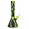 Eyce Beaker in Creatrgrn, Silicone Bong with Camouflage Design, Front View